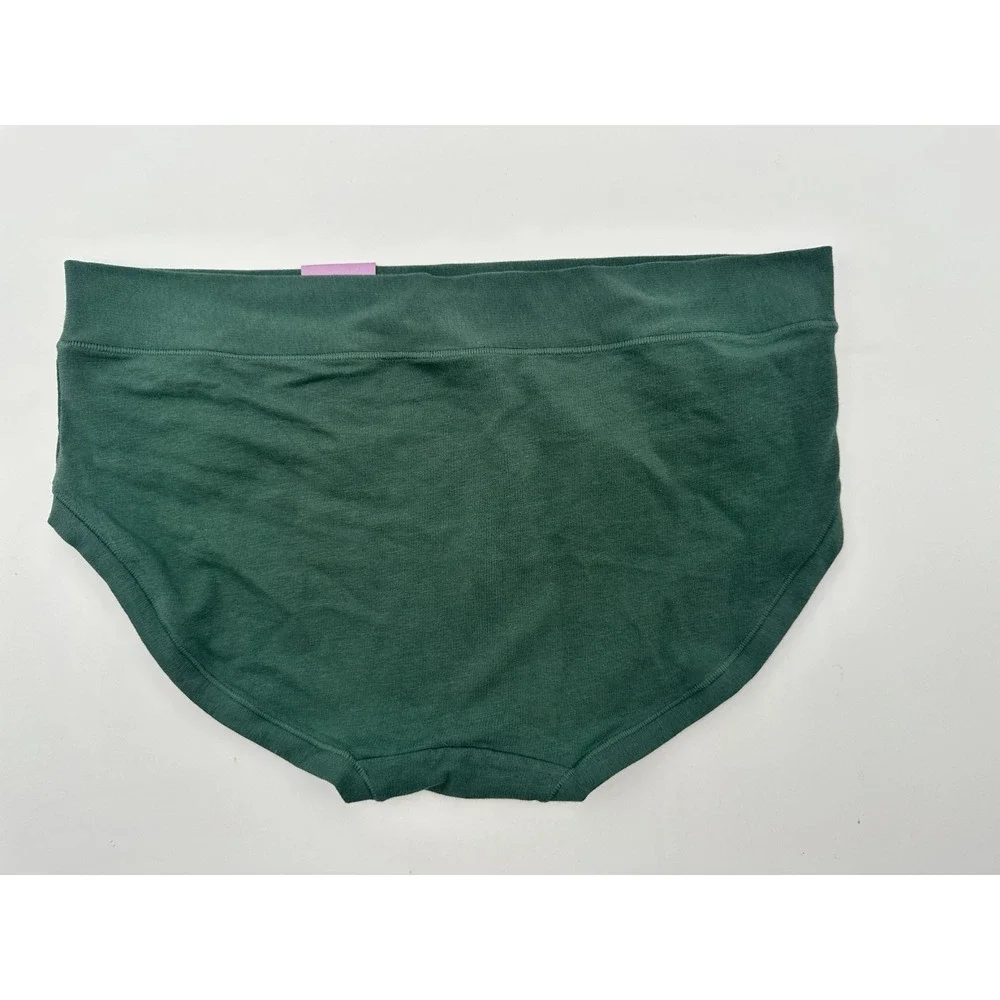 Auden 4-Way Stretch Hipster Panties‎ NWT Size XL Teal Green
